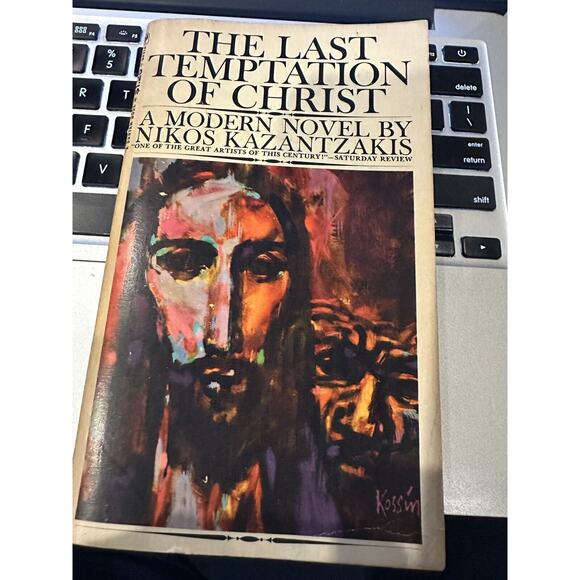 The Last Temptation of Christ - a Novel by Nikos Kazantzakis 1968 paperback - Picture 1 of 6